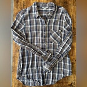 Lucky brand women’s button down blouse size large